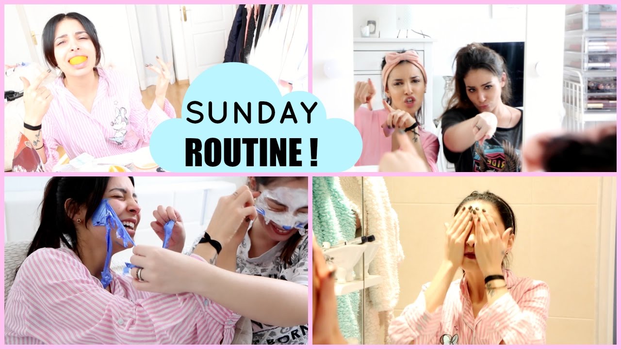 Ma routine (incroyable mais vraie) du dimanche ♡