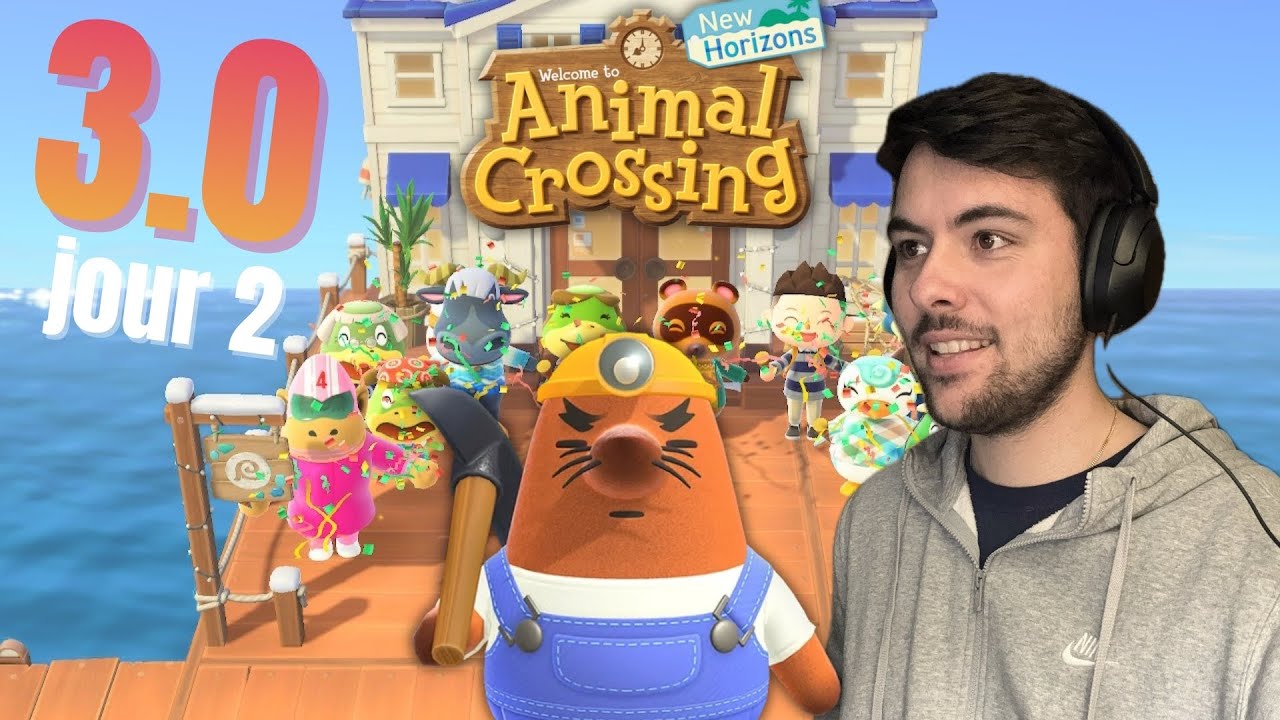 LA 3.0 PARTIE 2 !! 🥳 - Animal Crossing New Horizons #32