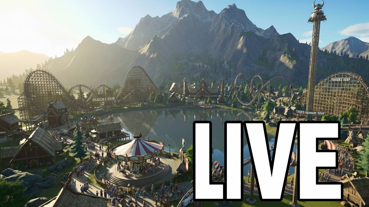 【LIVE】Qu'est-ce que je vais bien pouvoir construire sur PLANET COASTER 2 ?【PC】