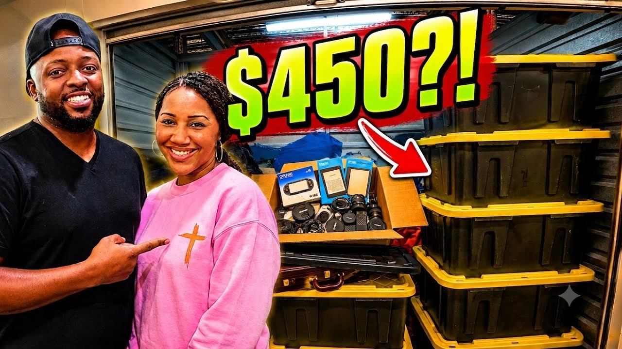 Я потратил $450 на складской контейнер, ПОЛНЫЙ черных ящиков&hellip; И ВАУ!