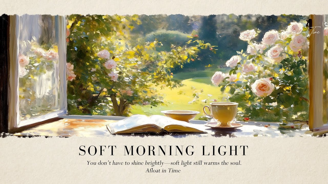 🌼 Soft Morning Light | Peaceful Piano Music for Relaxation, Focus, Reading, Study & Inner Calm