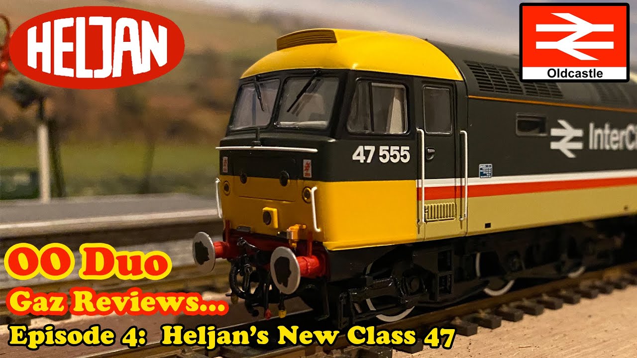 Gaz Reviews... Heljan's New Class 47 555 'The Commonwealth Spirit' in Intercity Livery