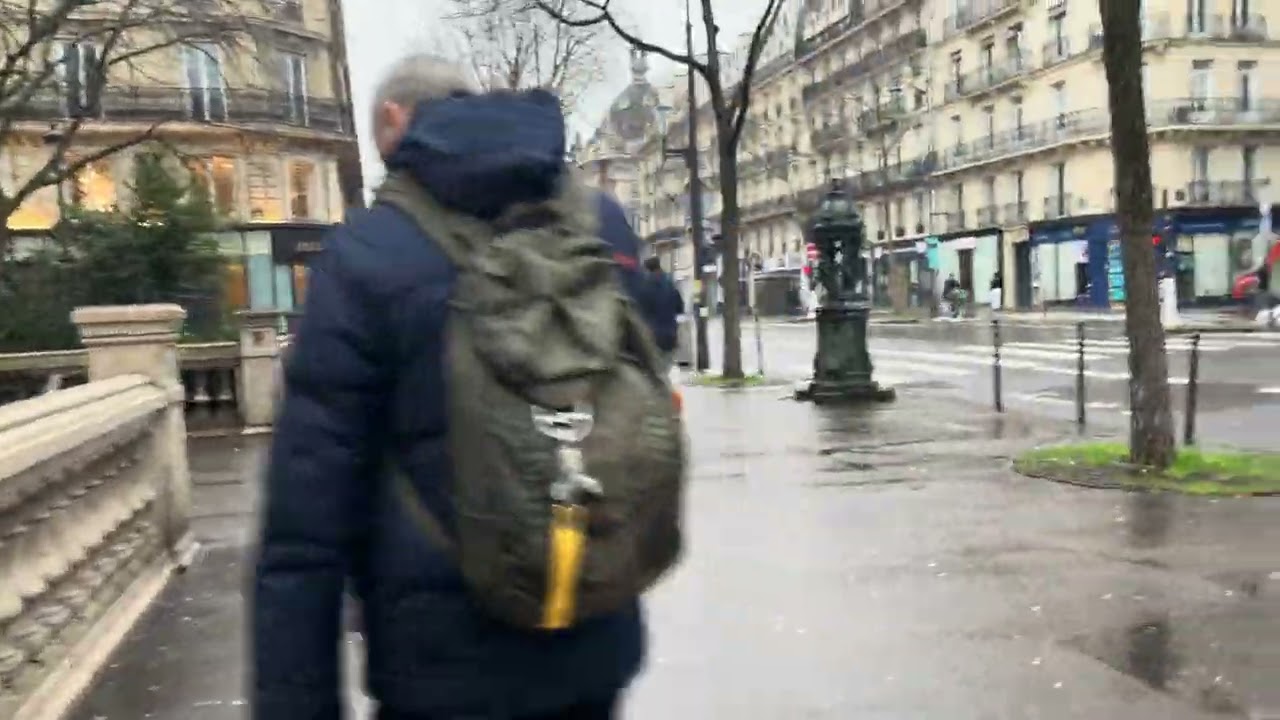 Paris street view boulevard sebastopol