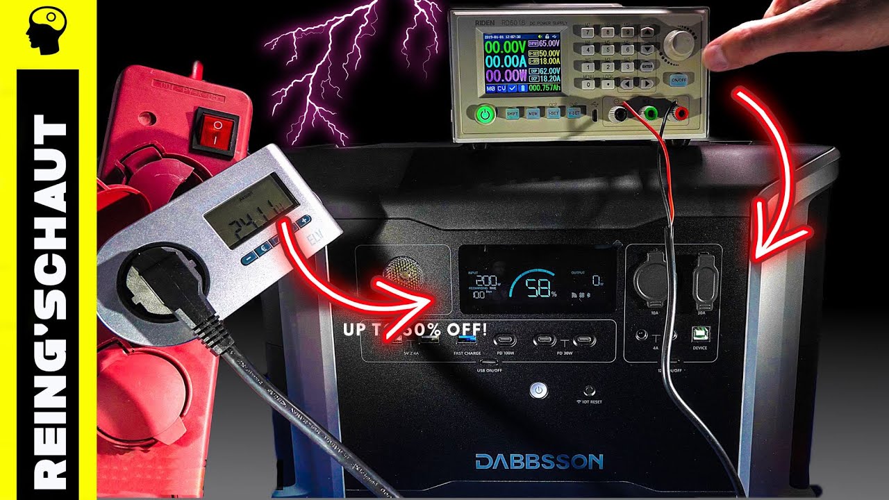 Dabbsson Power Station DBS2300 Test  - reing&acute;schaut!