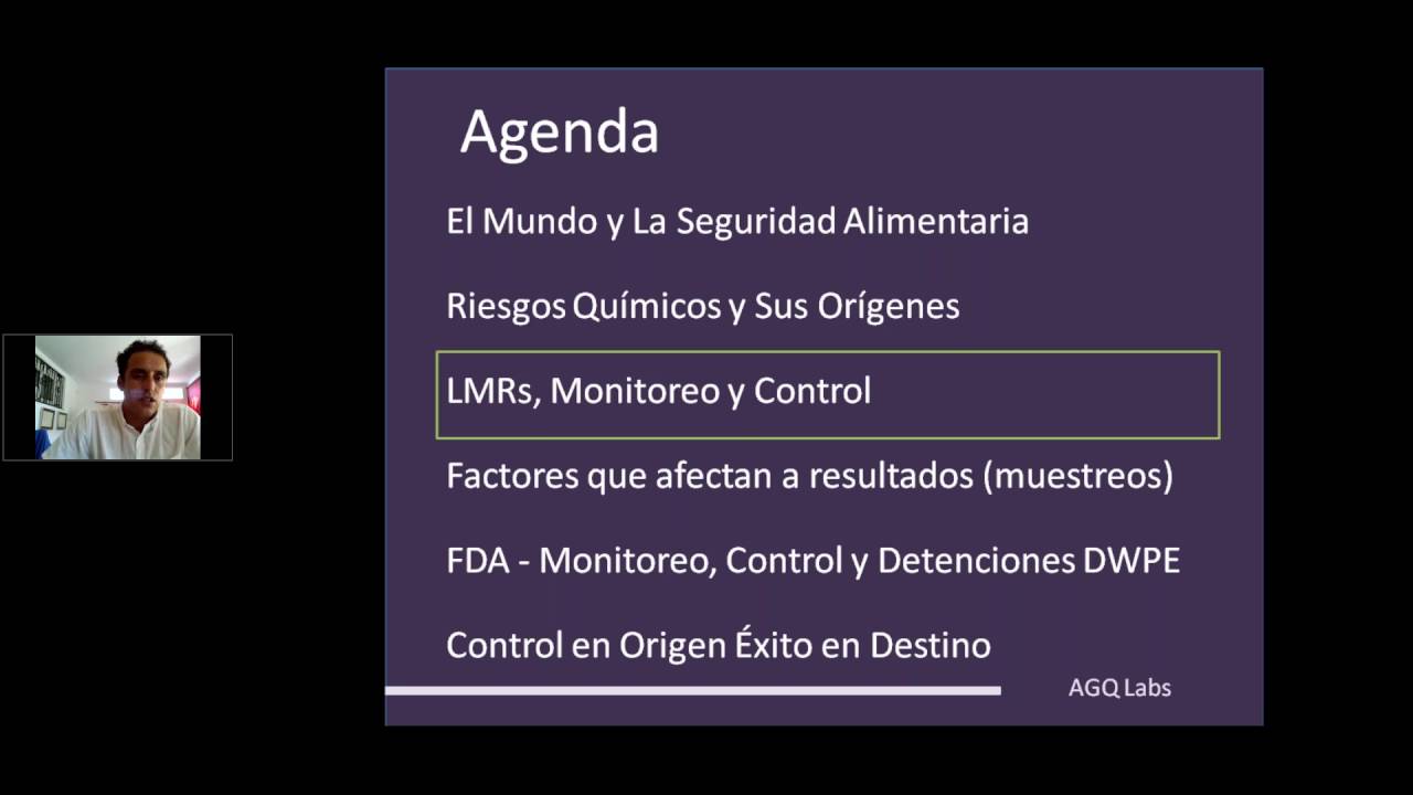 Aprovechando el TLC: Inocuidad de los alimentos a exportar a los EE.UU.