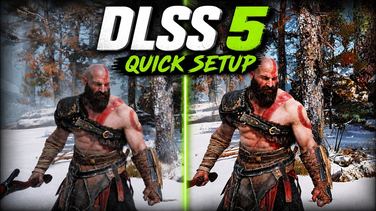 DLSS 5 Complete Setup + Gameplay | God of War on RTX 4060 | Step-by-Step Guide