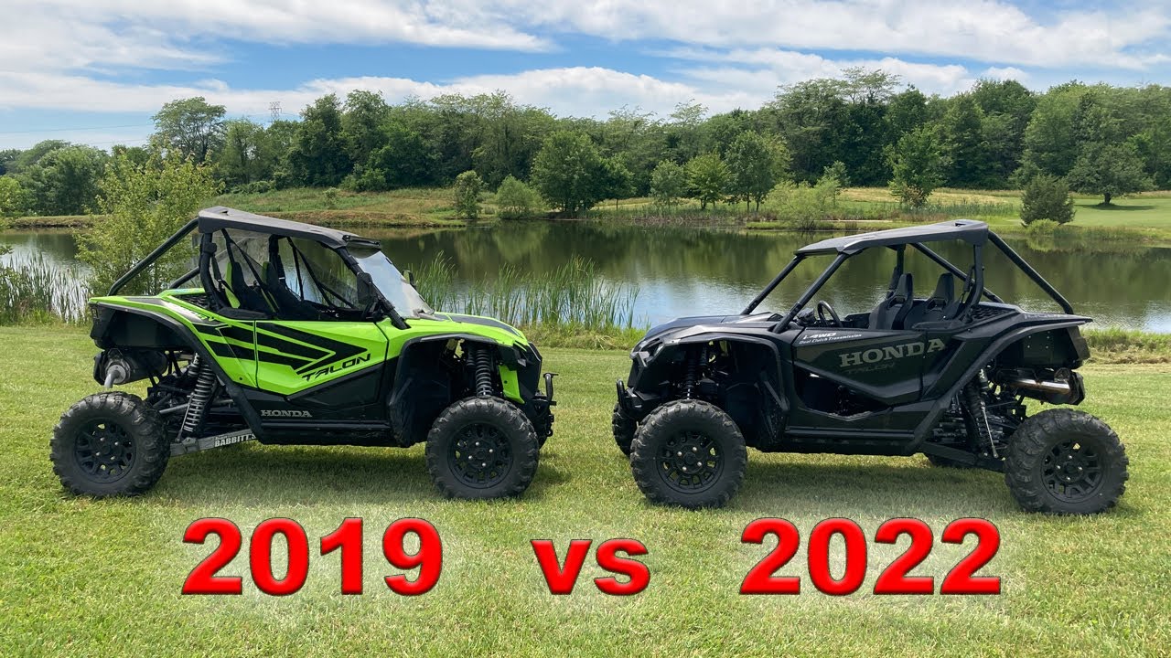 Honda Talon R - Comparing 2019 vs 2022
