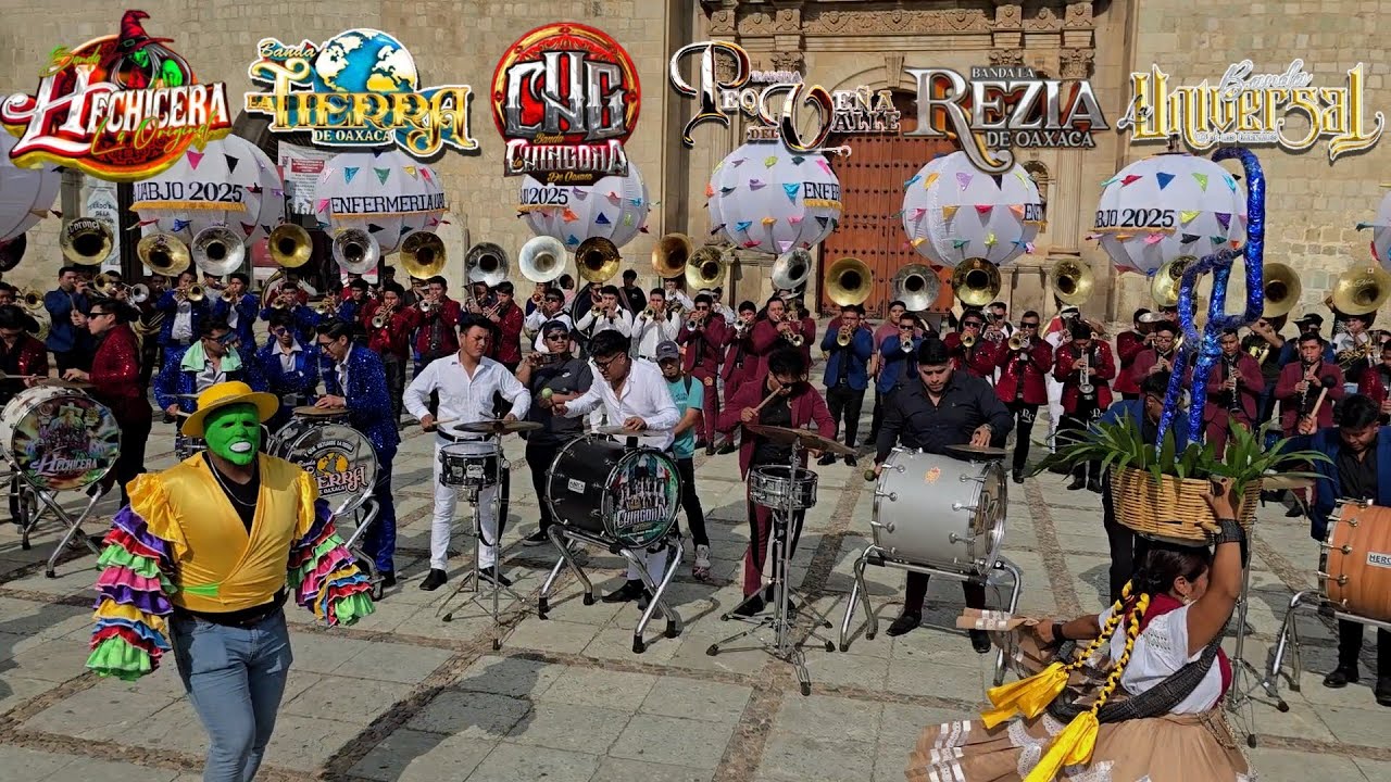 ILUSIÓN  98🔥 6 BANDAS TOCANDO JUNTAS🎺 CALENDA DE GRADUACIÓN