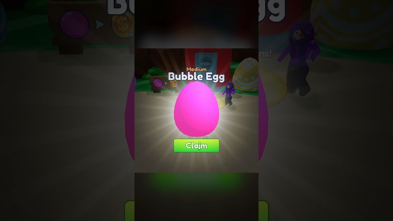 How to get the BUBBLE EGG in Bubble Gum Simulator INFINITY 🥚 #bgsi #roblox