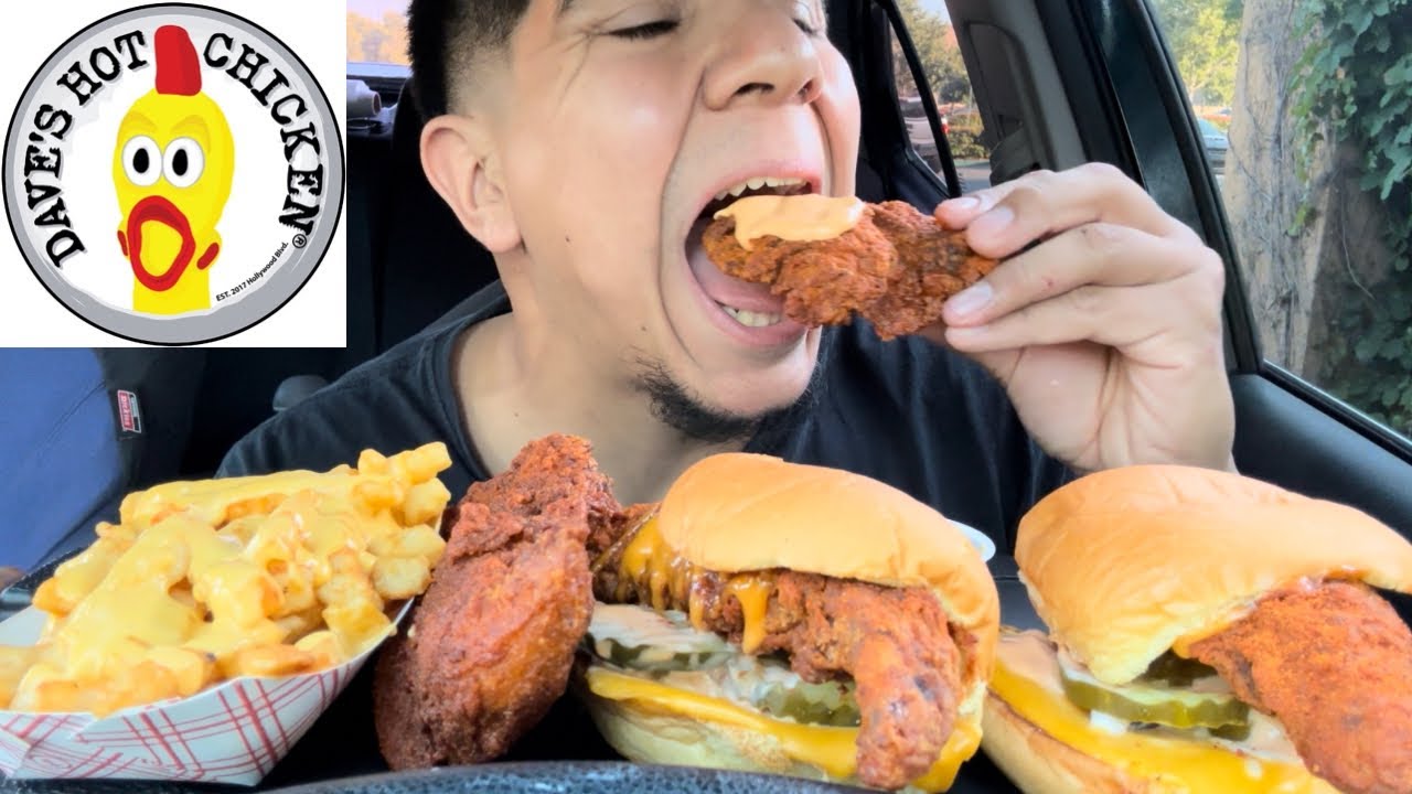 Dave’s Hot Chicken Mukbang