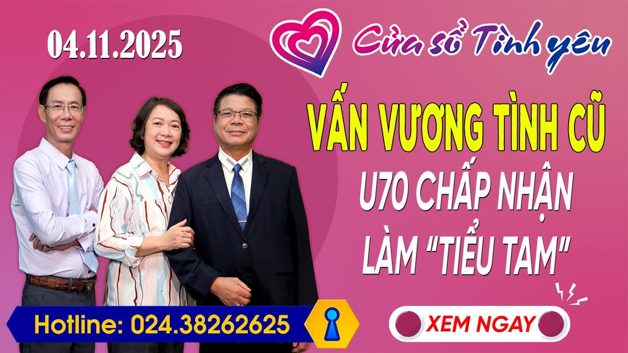 Nghe Cửa Sổ Tình Yêu Ngày 04/11/2025 | Tư Vấn Chuyên Thầm Kín | Đinh Đoàn, Hoàng Thúy Hải, Thành Văn