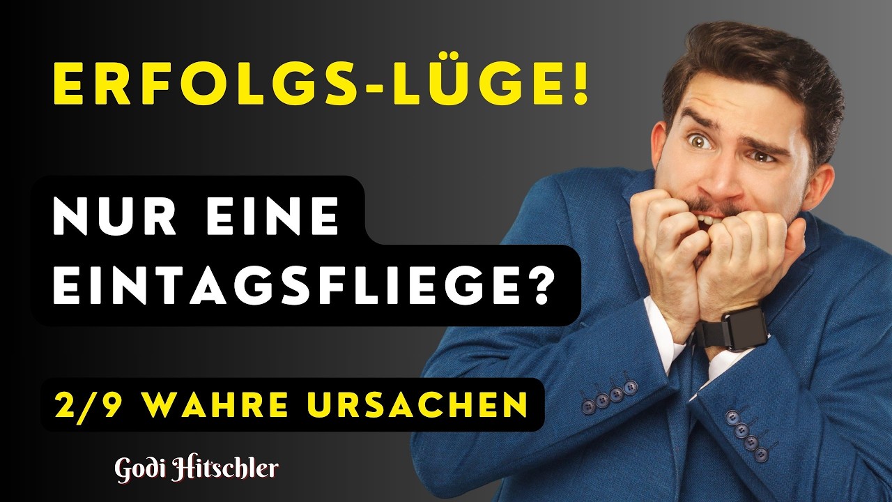 Die wahre Angst hinter Erfolg (Spoiler: Es ist NICHT Selbstsabotage) 🎙️ Godi Hitschler