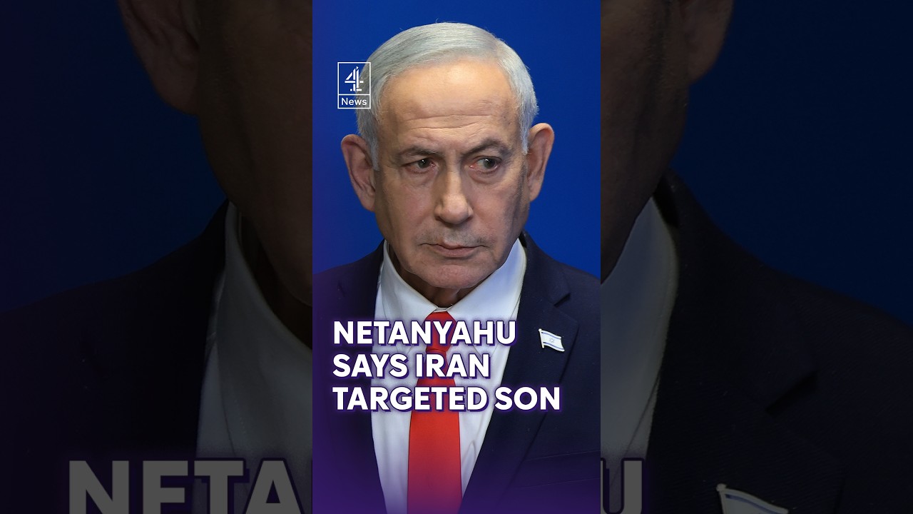 Netanyahu says Iran targeted son
