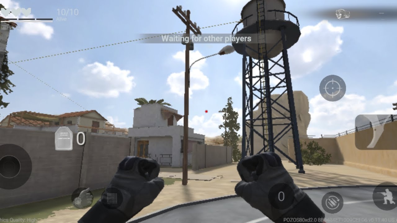 gameplay modo zombie combat master 🤑
