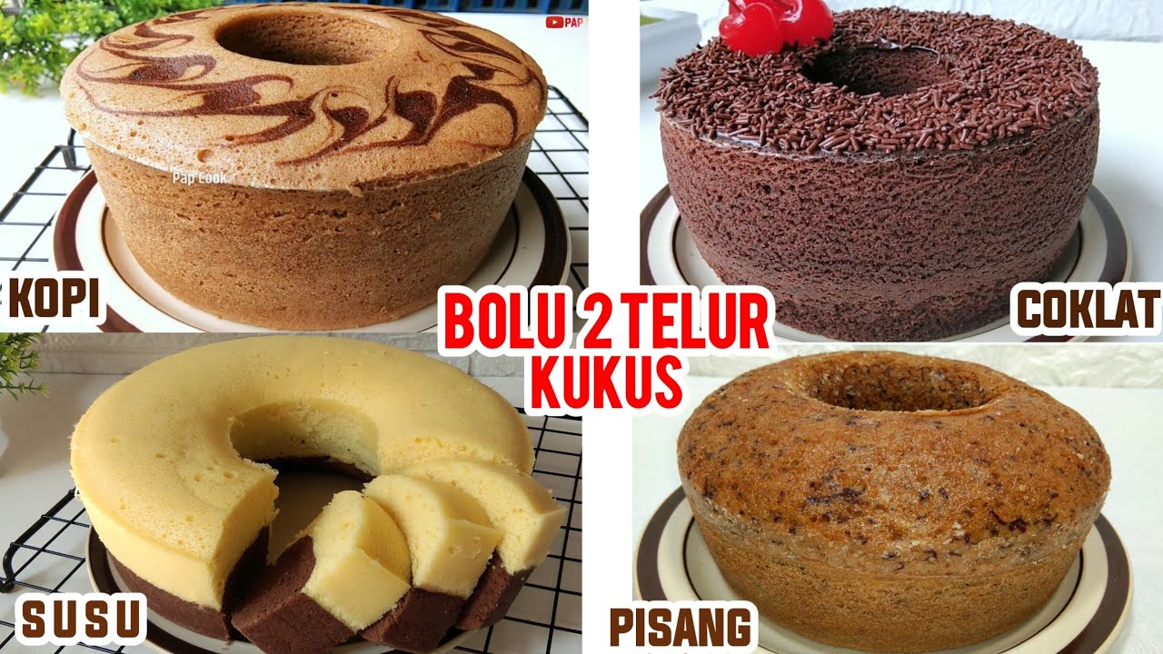 4 RESEP BOLU KUKUS 2 TELUR TEKSTURNYA SUPER LEMBUT RASANYA DIJAMIN ENAK BIKINYA MUDAH