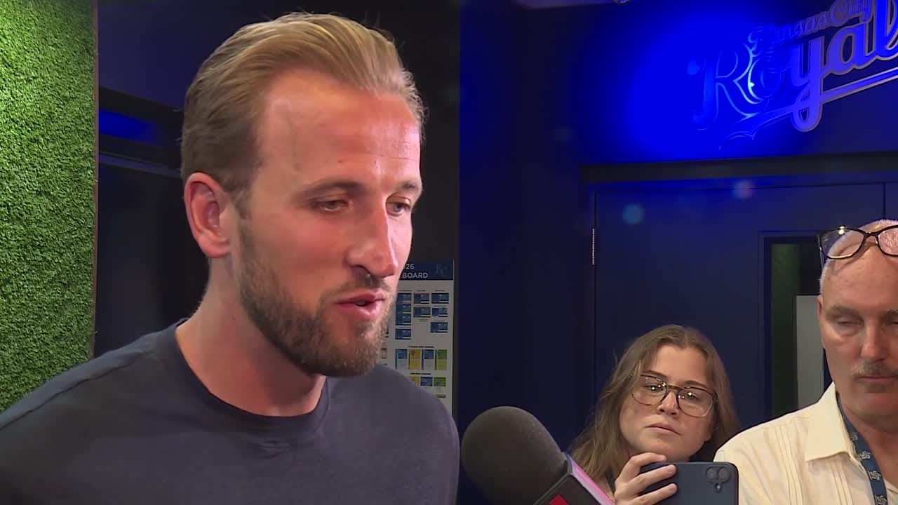 Full video: England's Harry Kane discusses World Cup, Kansas City barbeque and Patrick Mahomes