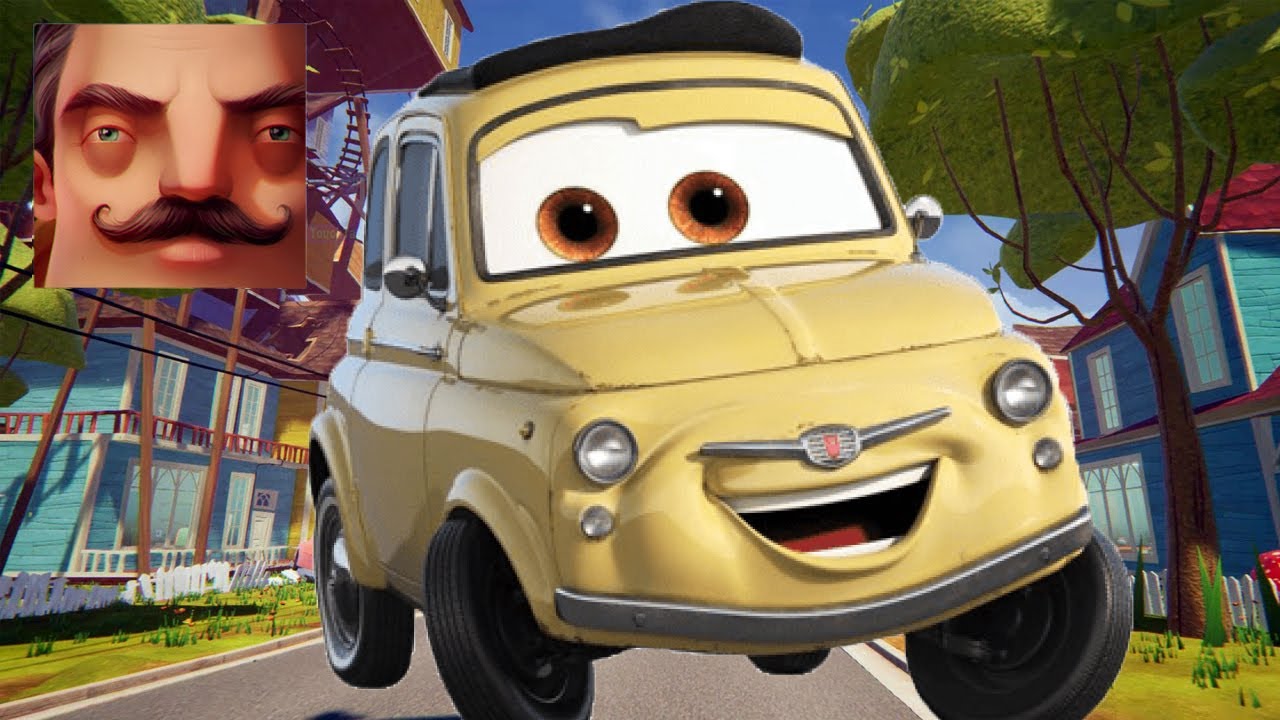 Hello Neighbor - My New Neighbor Cars Luigi Act 1 Gameplay Walkthrough