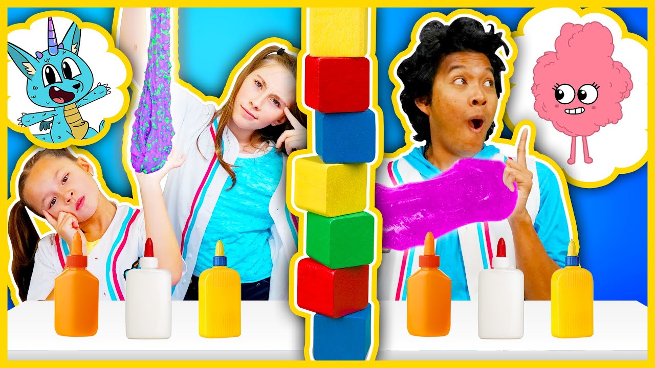 Twin Telepathy Slime Challenge! Test Your BEST Friends!