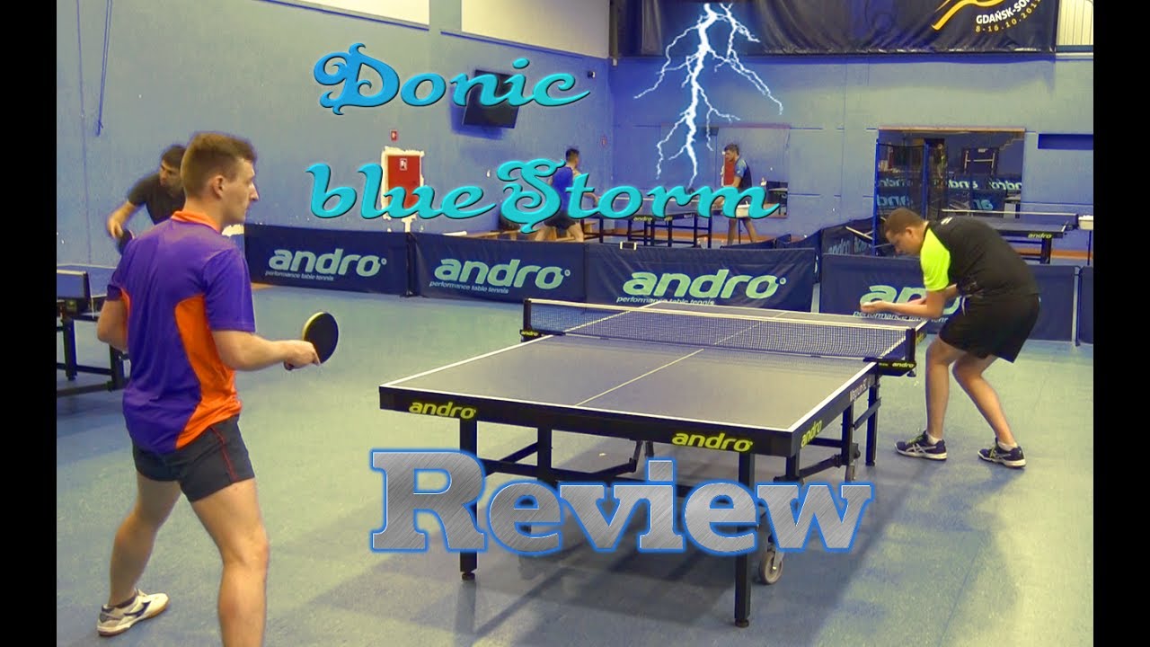 Review Donic BlueStorm #tabletennis #openpzts #gdansk