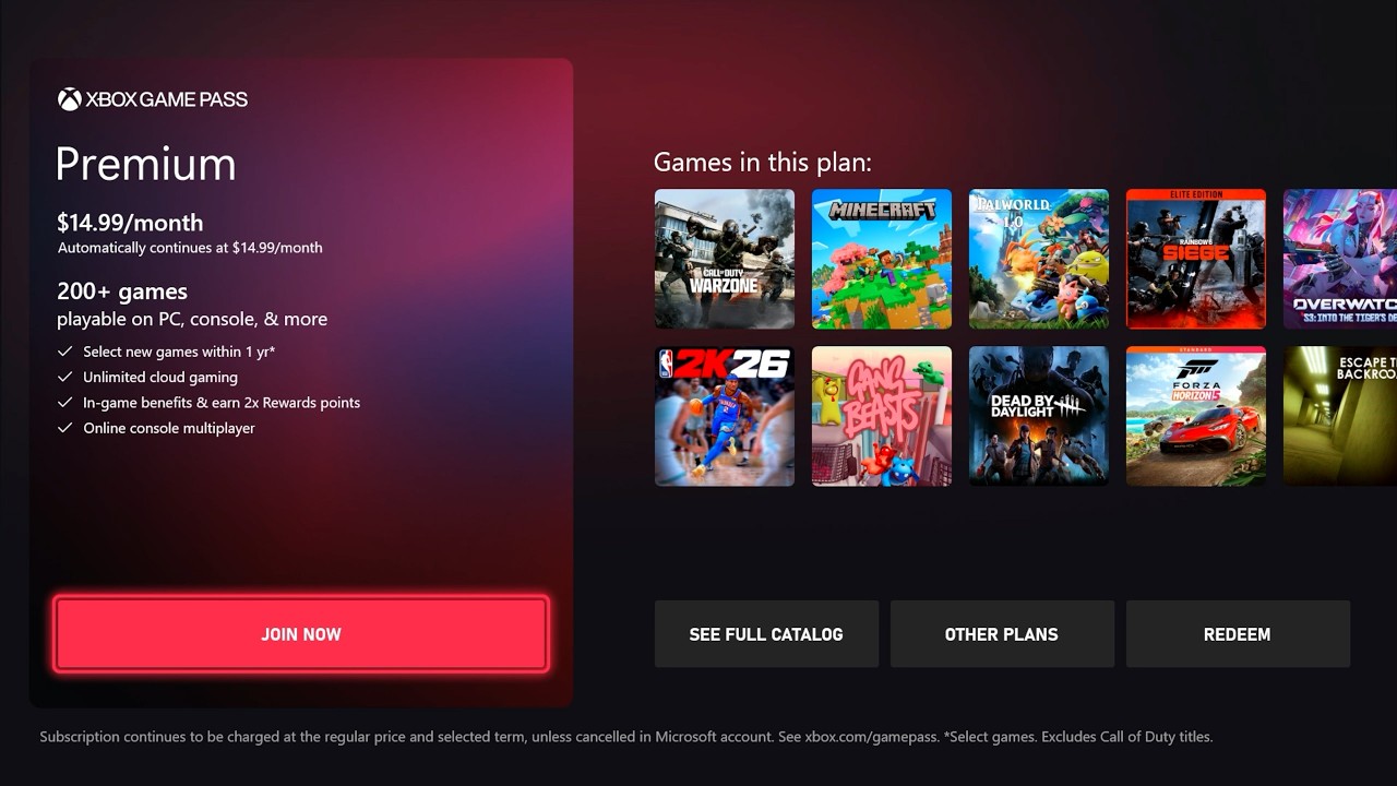 XBOX Game Pass Premium &mdash; Список всех игр [Август 2026]