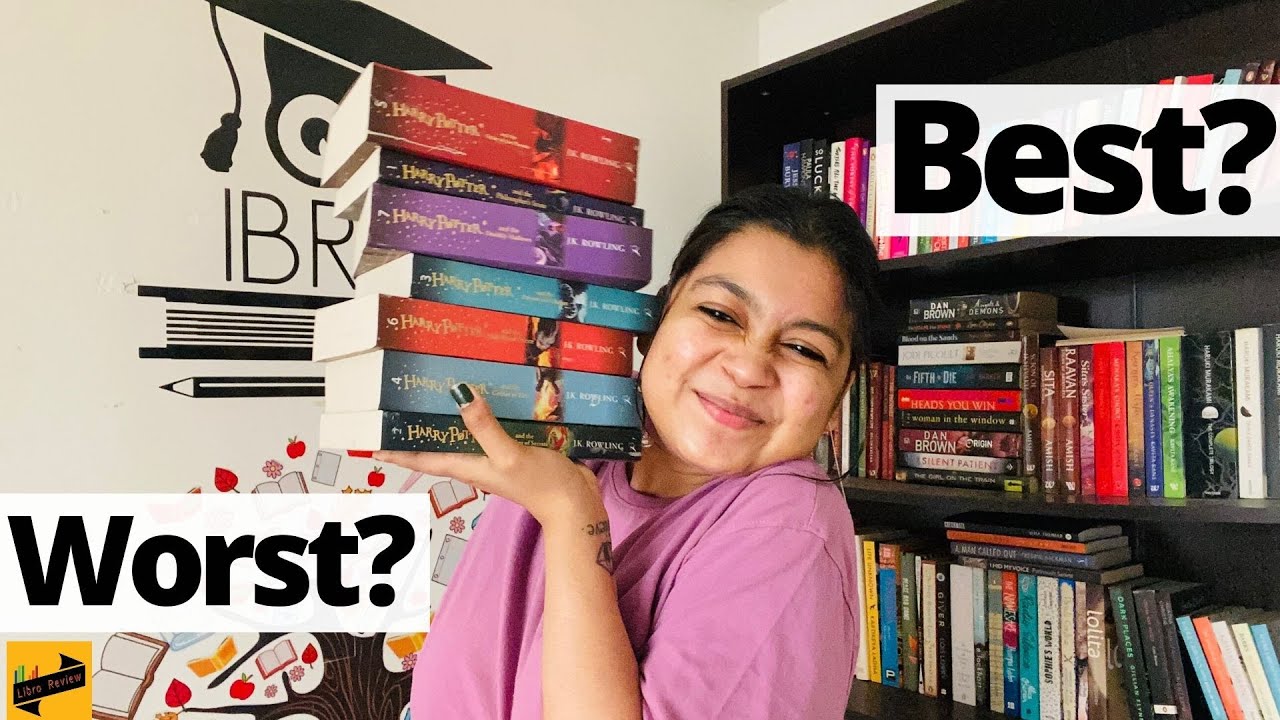 Я оцениваю каждую книгу о Гарри Поттере от ЛУЧШЕЙ до ХУДШЕЙ | Обзор Libro | Серия для начинающих
