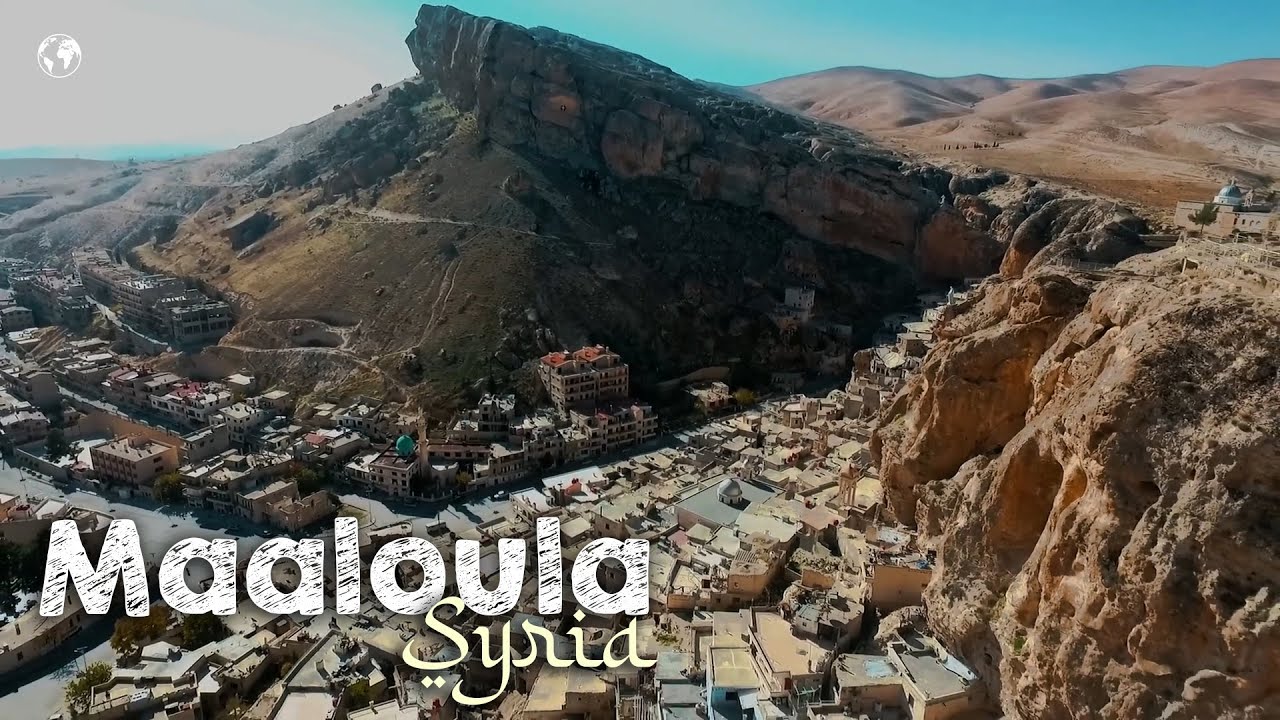 Here Christianity and Islam live in harmony, with the language used by Jesus - Maaloula, Syria