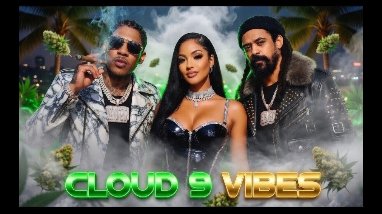 Vybz Kartel — Cloud 9 Vibes ft. Shenseea x Damian Marley | New Dancehall (Lyrics Video) |