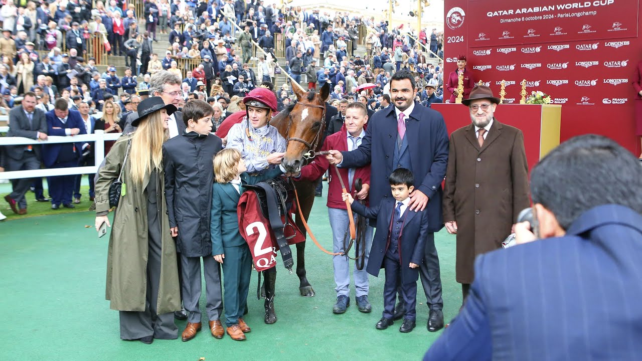 AL GHADEER wins the 2024 Qatar Arabian World Cup Gr. 1 - PA