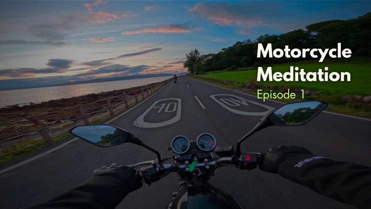 Motorcycle Meditation - 4K POV - Dramatic Skies Leaving Largs (Ep 1)
