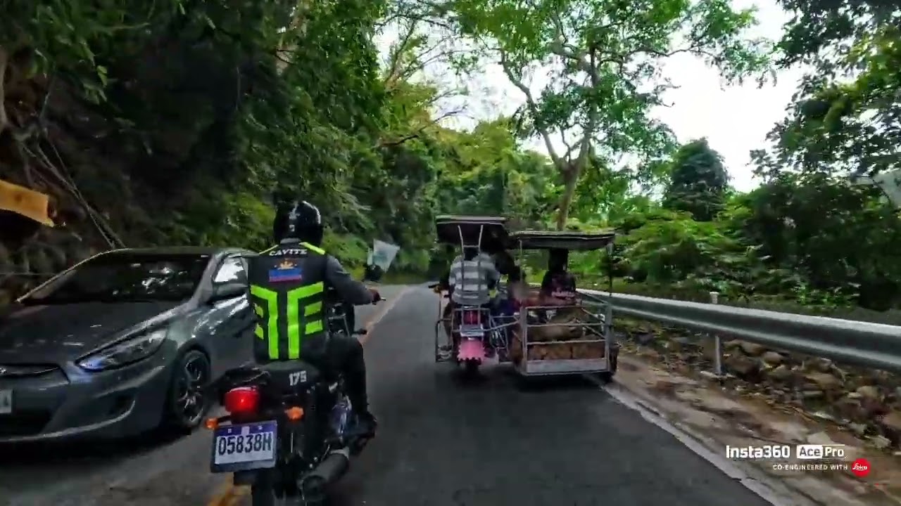 Tagaytay-Talisay (Sampaloc) Road.   Uphill 