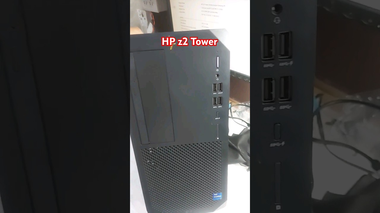 HP Z2 G9 Workstation i7-12700K VGA RAM SSD Upgrade | 5F0U8EA | HP Z2 G9 i7-12Th Gen With HP T1000
