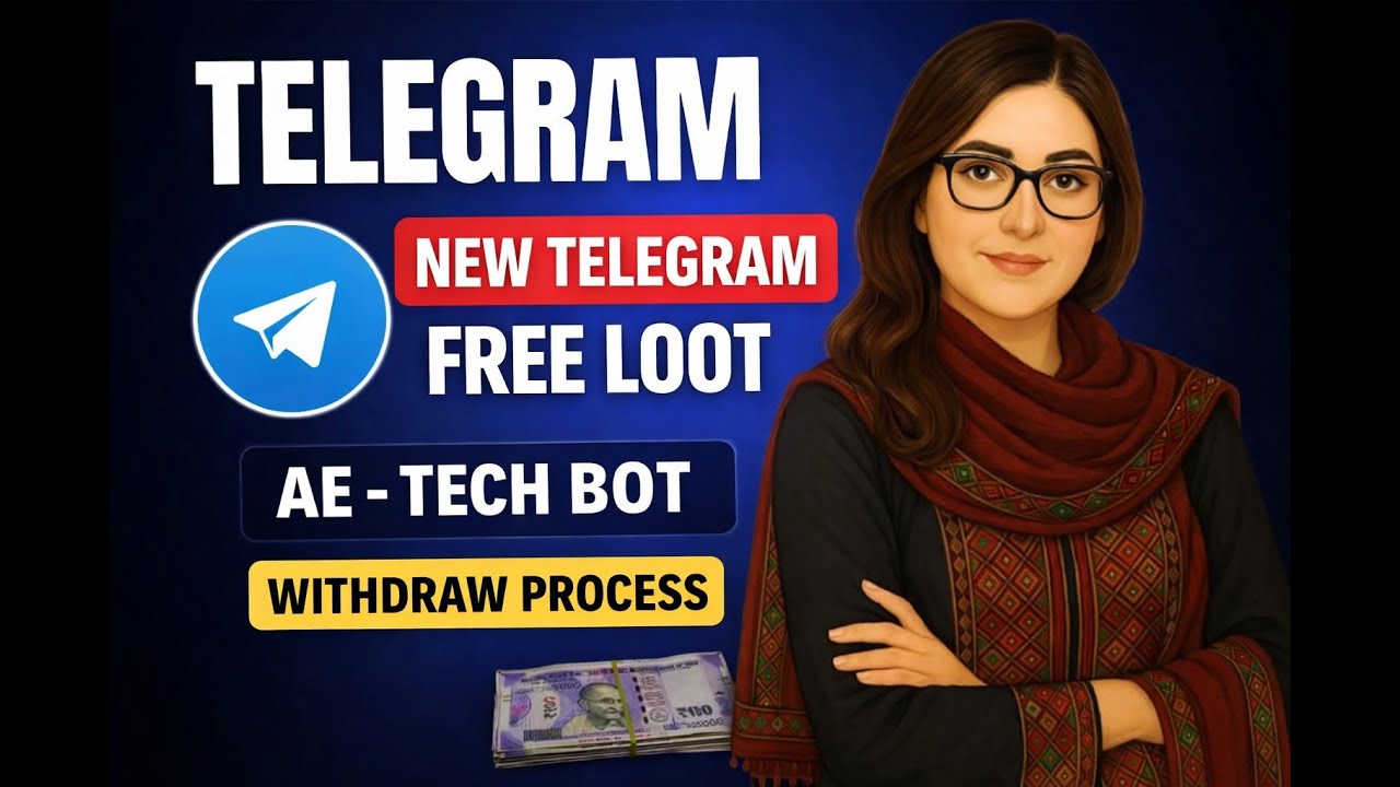 New Telegram Free Loot Instant Withdraw | Joining and Withdraw Process | TechSonya45