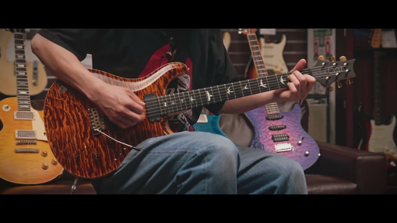 Paul Reed Smith WL 513 “PS Grade Quilted Maple” AG Flame Maple NK / Ebony FB Yellow Tiger 2016
