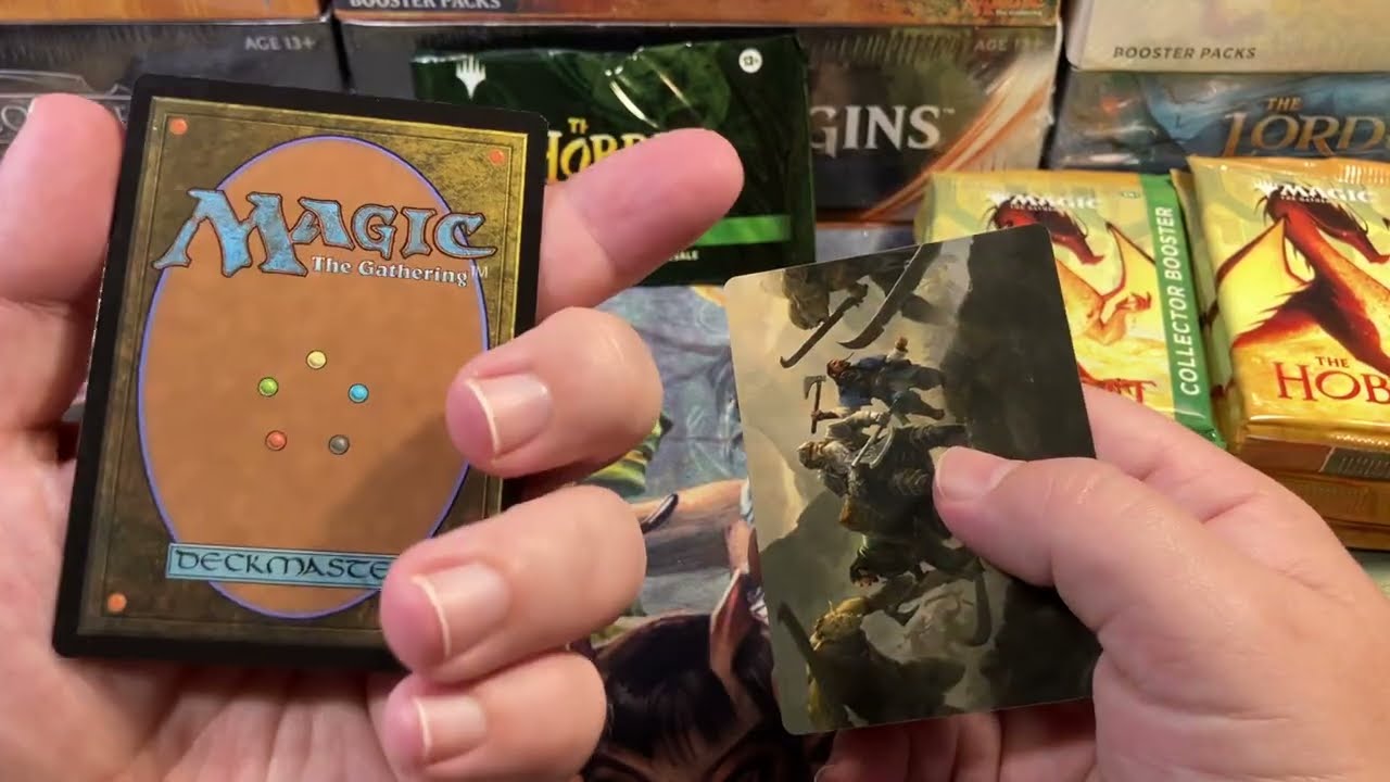 Коллекционные бустеры &laquo;Хоббит&raquo; &mdash; это мощь! Вскрытие наборов Magic The Gathering MTG