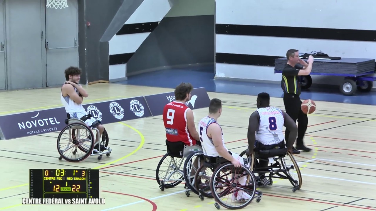 HANDIBASKET COUPE DE FRANCE 1/4 DE FINALE CFHB vs SAINT AVOLD