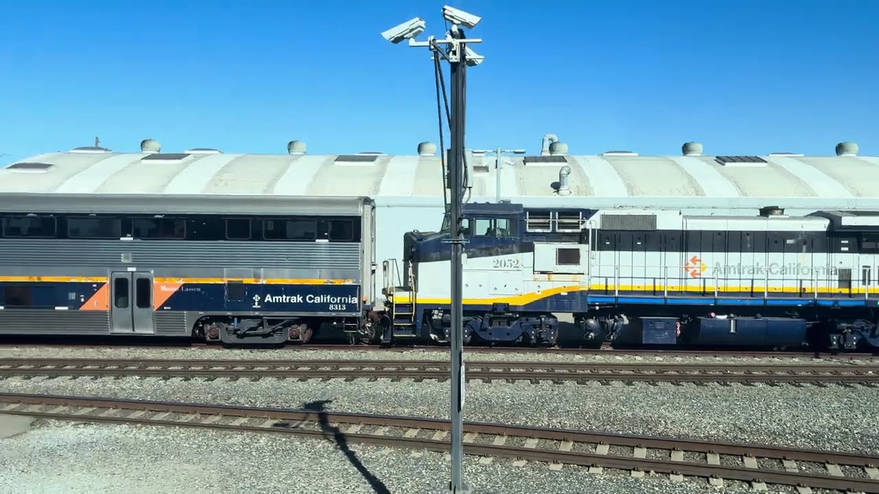 Going By The Oakland Amtrak Yard