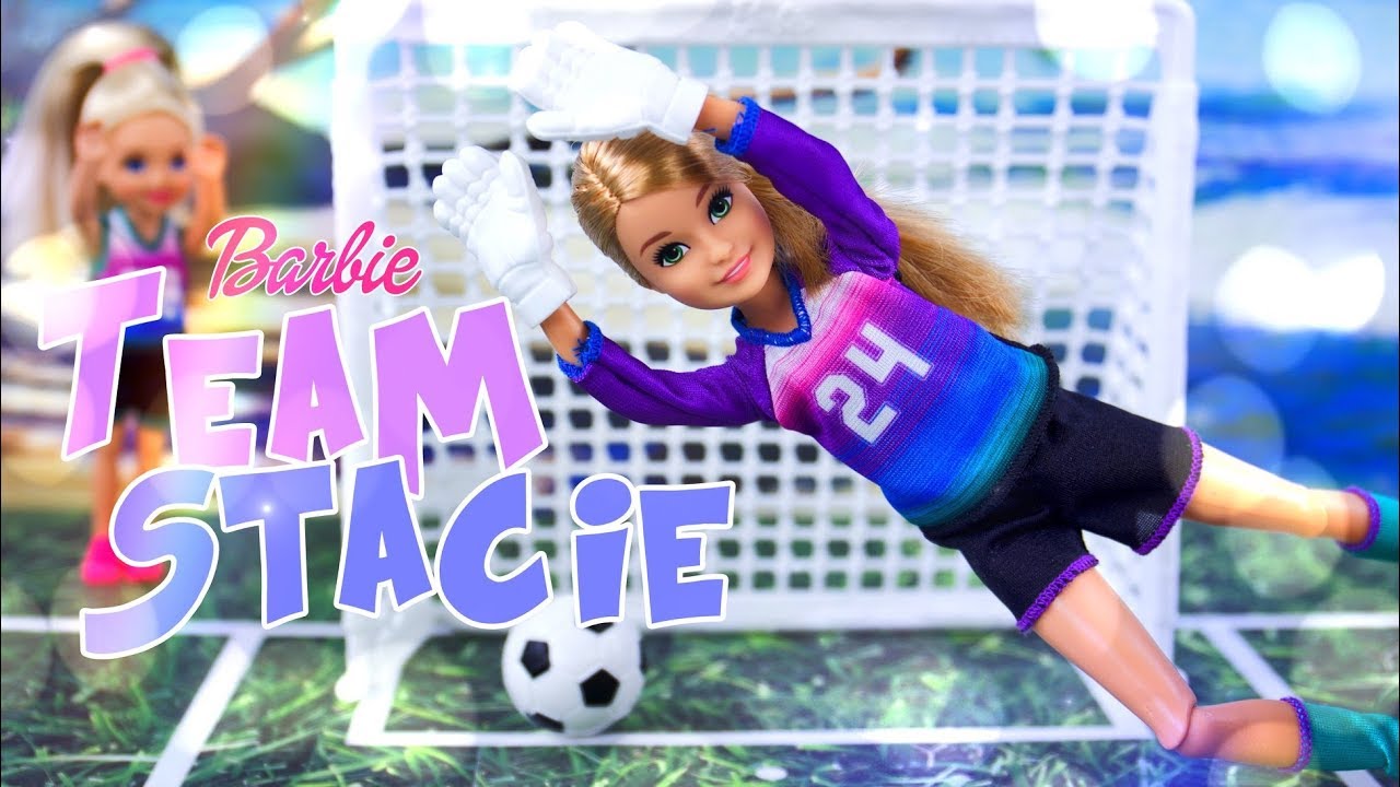 Barbie Team Stacie Dolls & Play Sets | Soccer | Art Science & more