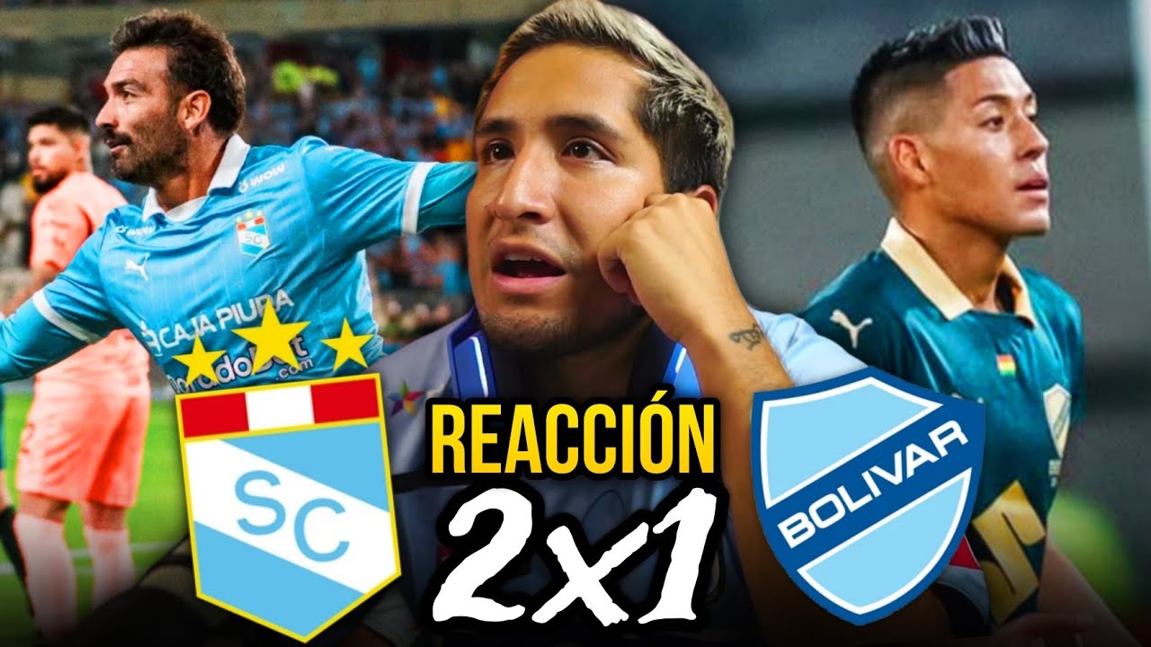 🔥FANODRIC REACCIONA AL PARTIDAZO DE CRISTAL 2-1 BOLIVAR 🏆 GOLAZOS DE CAUTERUCCIO y VACA