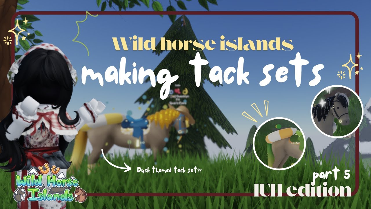 EP. 5 - Making tack sets for every fjord I own 🌿✨ | wild horse islands