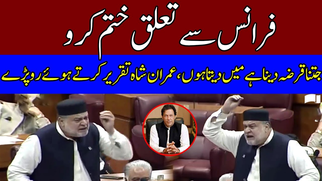 Jitna Qarza Dena Hai Mein Deta Hoon | Imran Shah Speech in NA | TSC1H