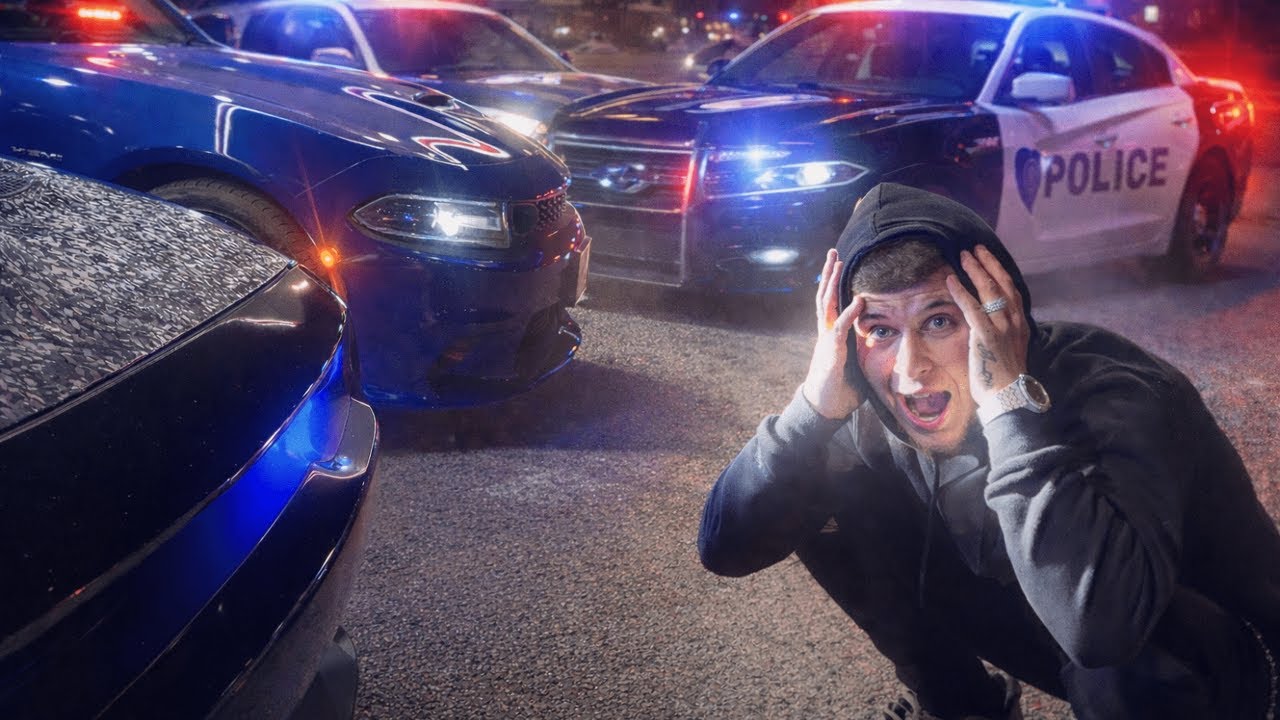 ILLEGAL ACTIVITIES IN MY EXTREMELY LOUD HELLCAT AND R/T CHARGER….