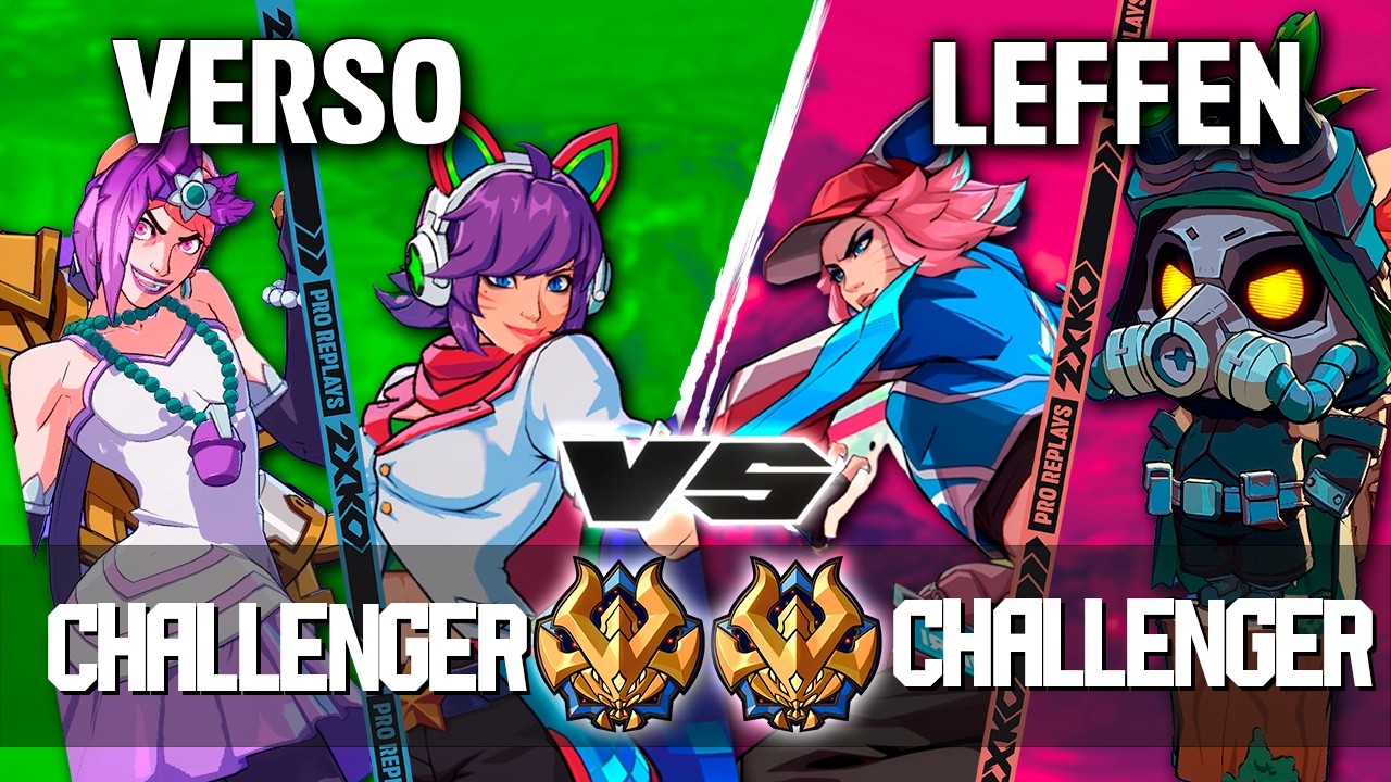 2XKO ▰ VERSE (Ари-Джинкс) vs LEFFEN (Ари-Темо) ▰ Повторы уровня 2XKO Pro