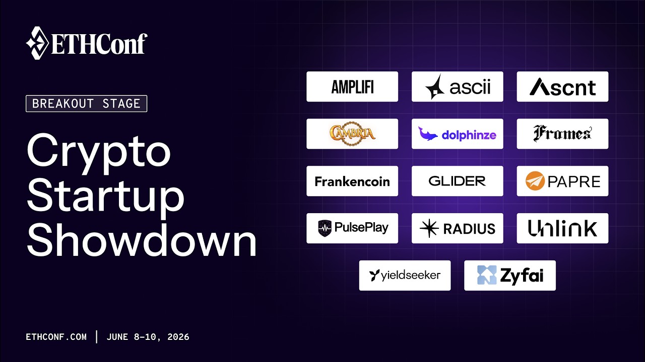 ETHConf Crypto Startup Showdown