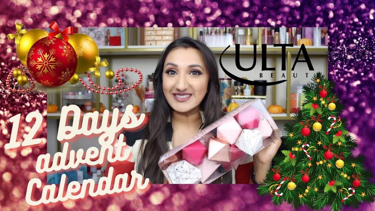 ULTA BEAUTY 12 DAYS OF BEAUTY ADVENT CALENDAR 2020 | UNBOXING + SWATCHES
