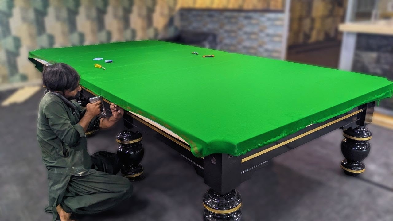 How Luxury Snooker Tables Are Made For International Tournaments