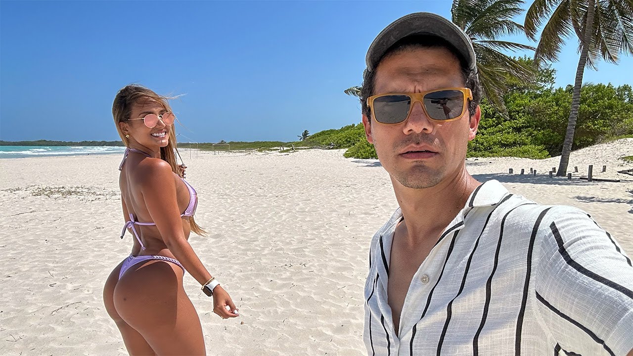 una venezolana me llevó para la playa 🇻🇪