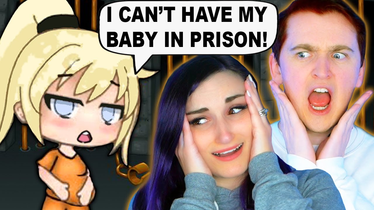 I Am A PREGNANT Lady in Gacha Life PRISON w/ Scott