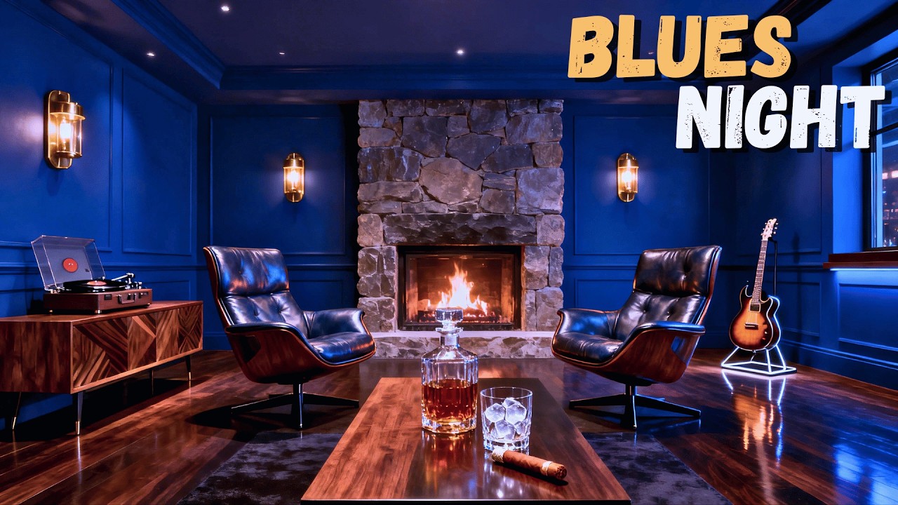 Intimate Blues Lounge | Slow Music for Peaceful Night Listening