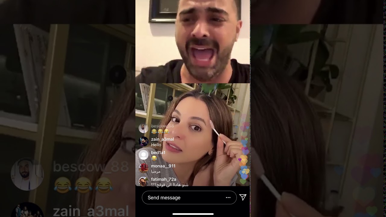 حمد قلم قسمت مع بيبي العبدالمحسن ودقات بالمشاهير 😂😂