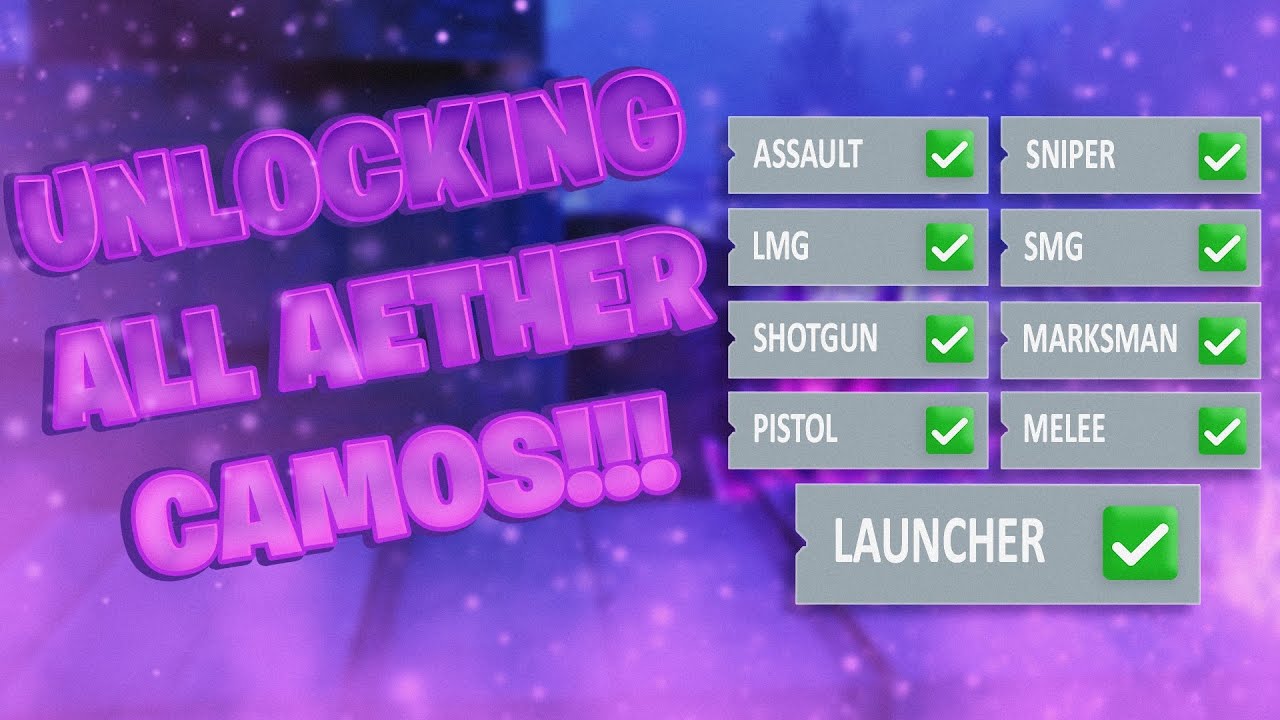 CODM Undead Siege Hard: Unlocking ALL Aether Camos!